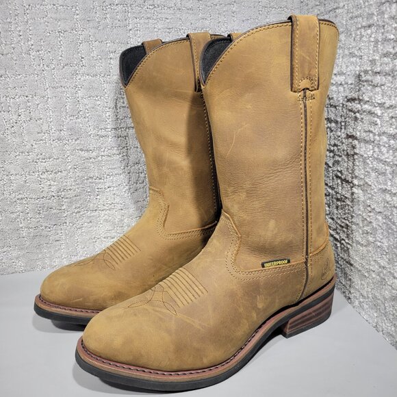 Dan Post Albuquerque Men's Size US 10.5EW Leather Waterproof Western Boots - Picture 11 of 14